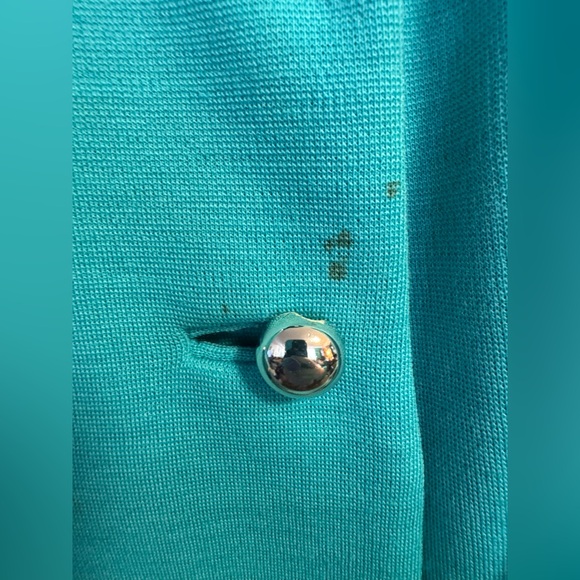 Vintage Designer (Monteselli by Primrose) Blue Coat - Picture 4 of 4